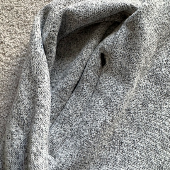 Nike sweater jacket fleece zip up gray black thermafit small - Picture 4 of 6